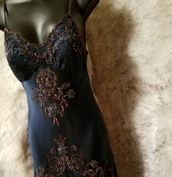 Cache Dresses & Skirts - CACHE STUNNING DRESS HAND made GOWN NWOT size